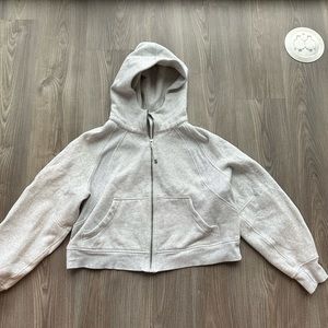 LULULEMON OVERSIZED FULL ZIP SCUBA HOODIE